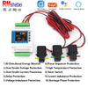RMshebei 3P 4-wire mutual inductor type Tuya WiFi electric meter 100-1000A & three-phase TiFi non-demolition line matching transformer