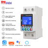 RMshebei Tuya WiFi LCD Smart PV Bidirectional Metering Circuit Breaker (Dual Relays, Support for Time-period Current Setting)