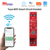 RMshebei Smart Life TUYA WIFI MCB 1P+N Circuit Breakers 63A Adjustable voltage/Over current Prepaid Meter Smart Din Rail