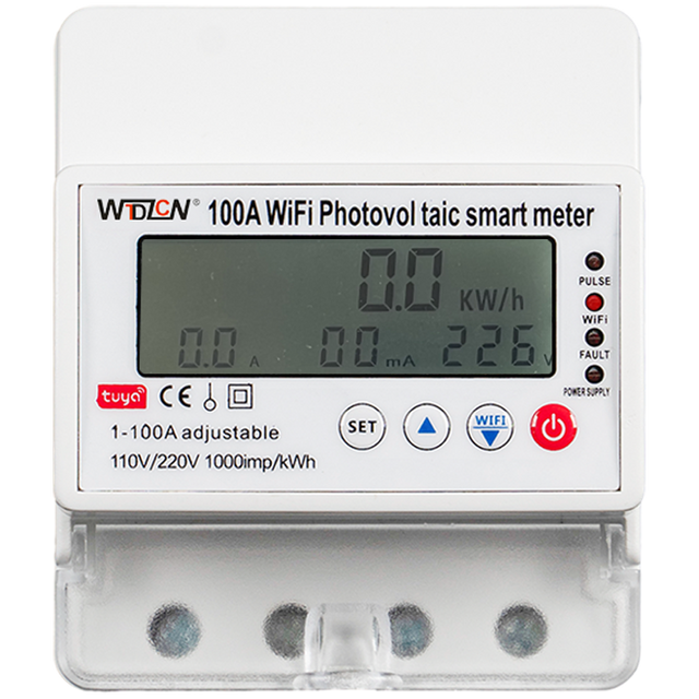 RMshebei Single phase 4P 100A Tuya WiFi circuit breaker