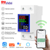 RMshebei Wifi Circuit Breaker Tuya Smart Prepaid Energy Meter with Leakage Protection 63A All Can be Queried Every Hour by APP