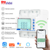 RMshebei 3 Phase 4 Wire TUYA WIFI Smart Energy Meter Circuit Breaker Phase Failure Protection App Remote Control Mobile Phone