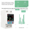RMshebei Smart Wifi Energy Management System Single Phase Meter Digital Voltage Current Protector Earth Leakage Circuit Breaker
