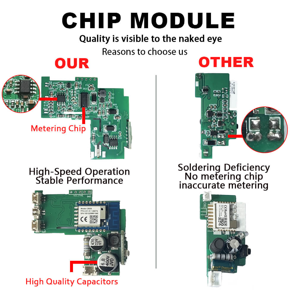 RMshebei Smart Life TUYA WIFI MCB 1P+N Circuit Breakers 63A Adjustable voltage/Over current Prepaid Meter Smart Din Rail