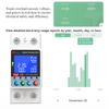 RMshebei Tuya WiFi LCD Smart PV Bidirectional Metering Circuit Breaker (Dual Relays, Support for Time-period Current Setting)