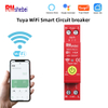 RMshebei Smart Life Mini WIFI MCB 1P 63A 110V 220V 6ka Breaker Wifi Smart Mcb for Smart Home Current Leakage Protection Tuya Energy Meter