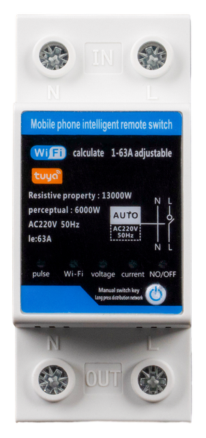 RMshebei Tuya WiFi smart metering protection circuit breaker-- prepaid password